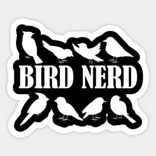 Bird Nerd Sticker